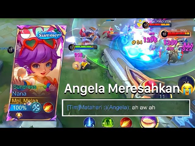 Angela Pun Mau Aja Disuruh Des*h😭 class=