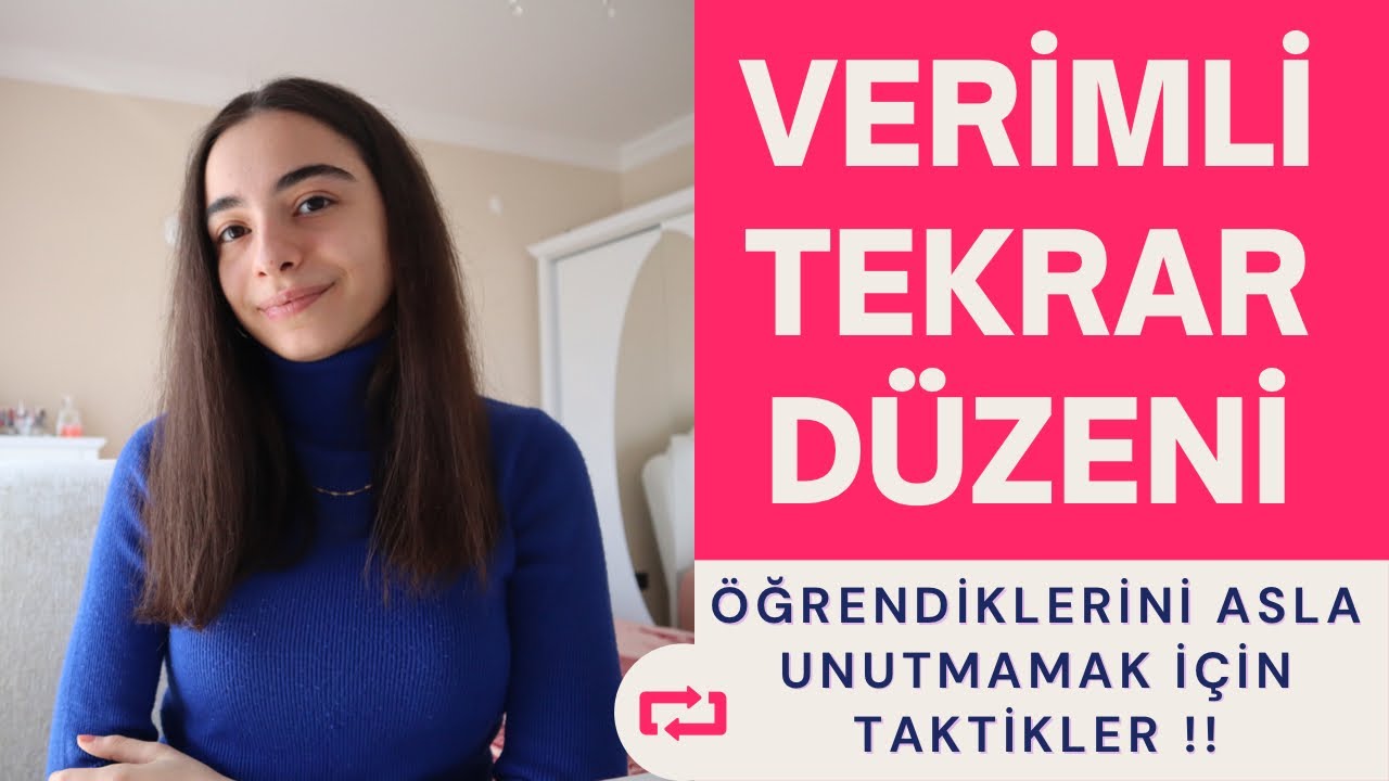 YKS Tayfa Konu Tekrar Düzeni Nasıl Oluşturulur | 5 Adımda Verimli Tekrar Yap ve Kalıcı Öğren 
