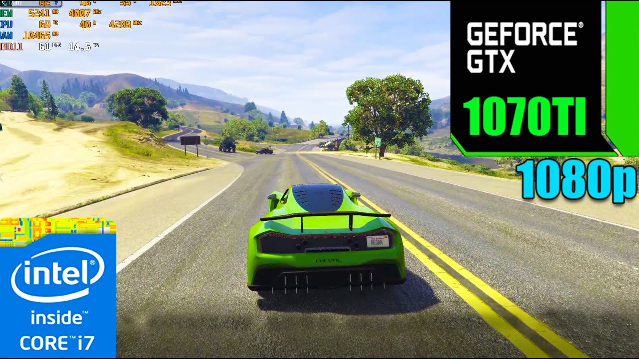 GTA V DX 11 : GTX 1070 TI 8GB | Ultra Settings | 1080p |