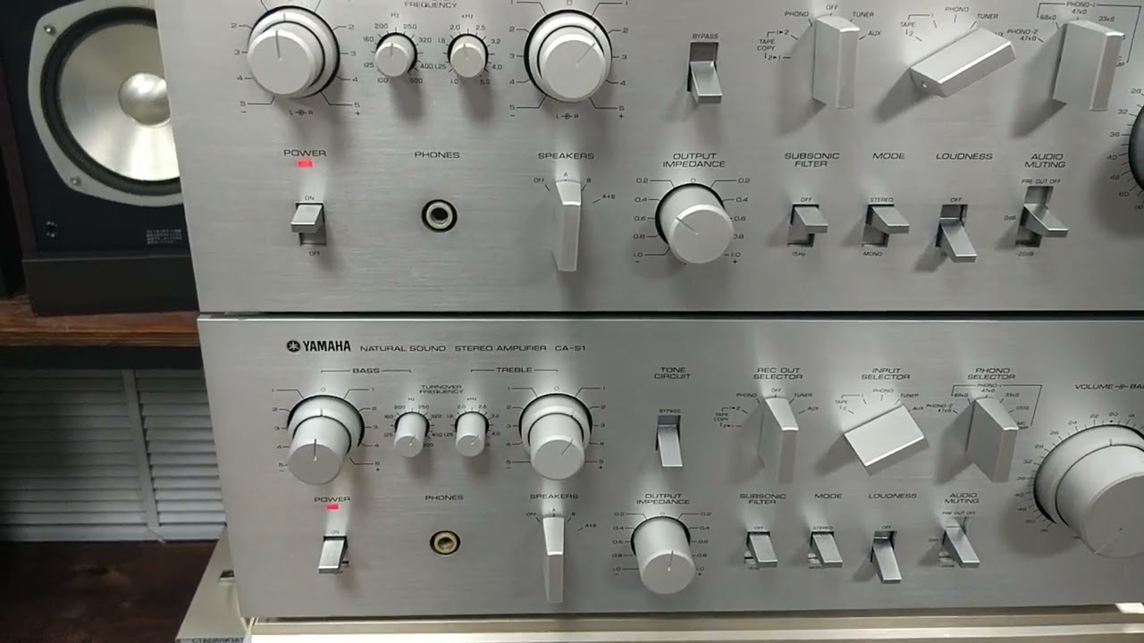 ★YAMAHA  CA-S1　♪ Вновь в гостях на перевалке Yamaha CA-S1 и CA-X11, уверенный и