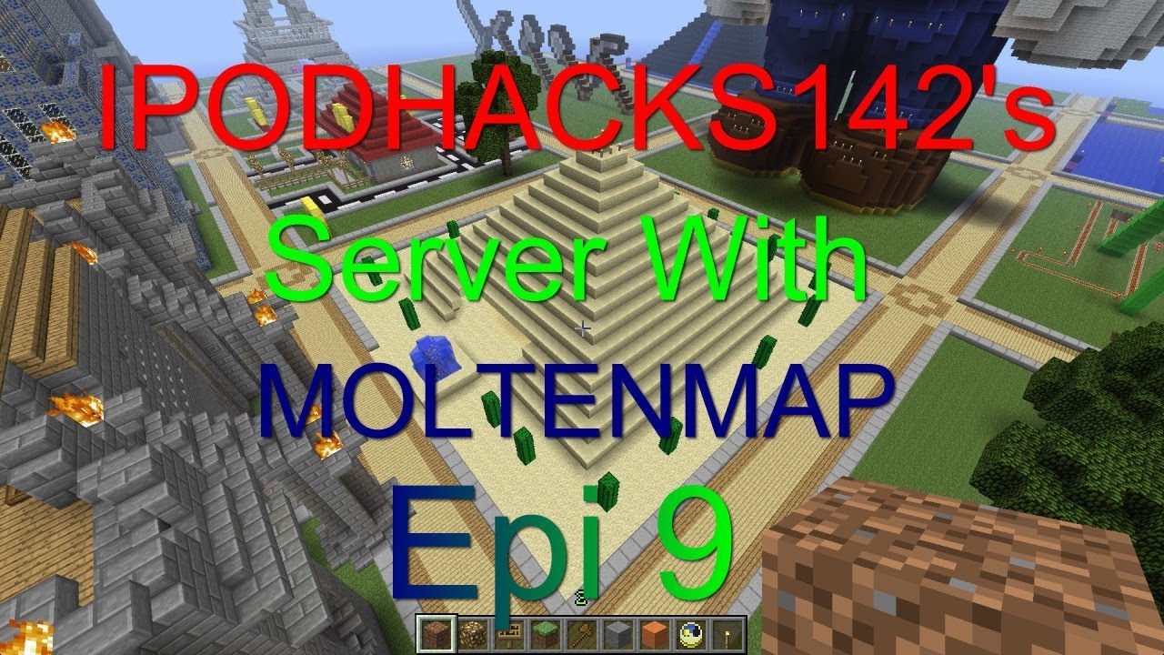 ipodhacks142's server part 9 - amazing Skyblock HUGE