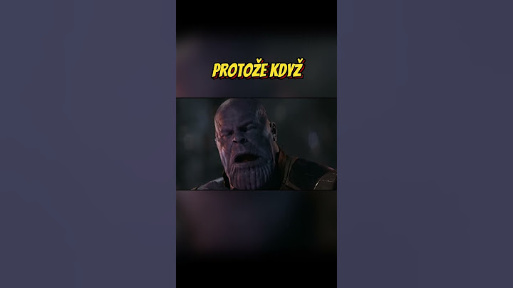 TOHLE JSTE SI NEVŠIMLI #thanos #zajimavosti