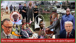 Agakagwawo! Agava e Cong gatiisa Kagame ne Museveni jiwunye! America eyungudde ba historicals!