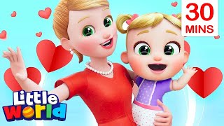 We Love You Mommy! (Mommy Song) + More Kids Songs & Nursery Rhymes by Little World