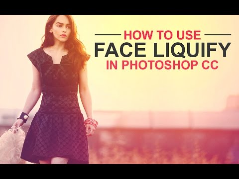 How to Use Face Liquify in Photoshop  CC ( Unitedlearn )