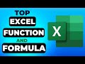 TOP Excel formulas and function