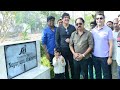 Nagarjuna lays stone for park at Jubilee Hills Housing Society in Hyd