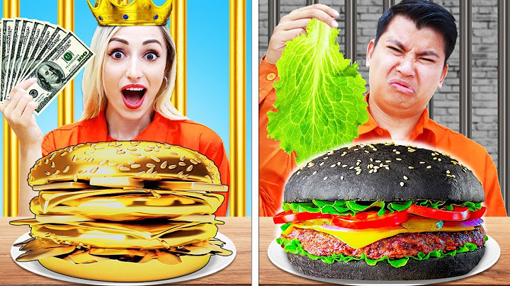 EXPENSIVE VS CHEAP FOOD CHALLENGE IN JAIL | RICH VS BROKE SNACKS FUNNY SITUATIONS & FOOD WARS