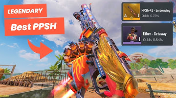 *NEW* Second Chance Draw | PPSh-41 "Emberwing" & Ether "Getaway" Unlocked! + Gameplay | COD Mobile