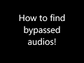 Roblox How To Find Bypassed Audios