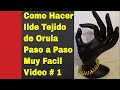 Como Hacer Ilde de Orula Tejido Paso a Paso Muy Facil Video # 1