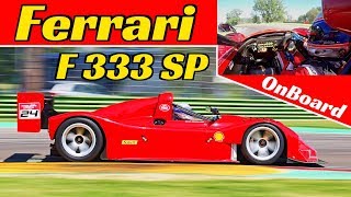 I had the pleasure of filming this incredible ferrari f333 sp, famous
barchetta with its naturally aspirated v12 engine from formula one
single-seater. i...