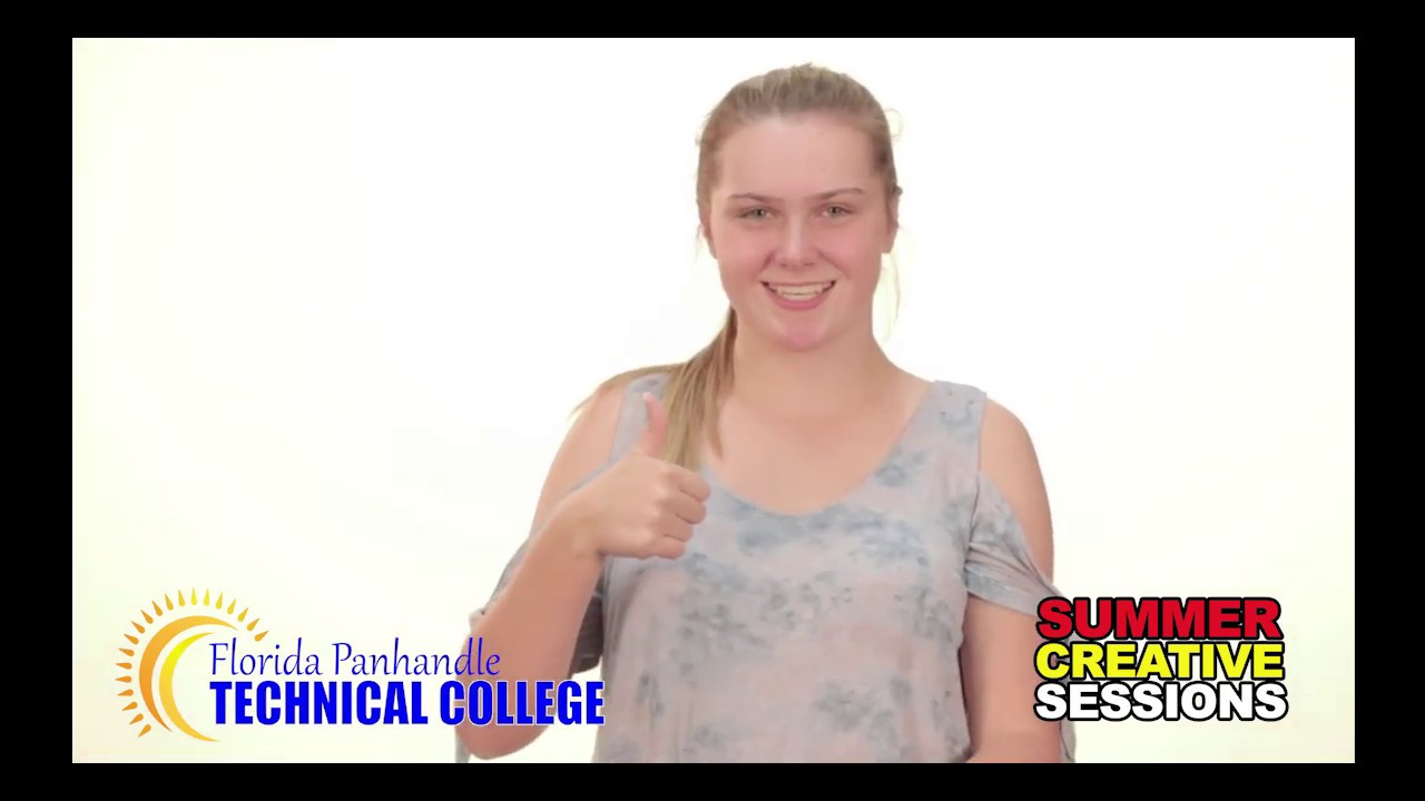 Florida Panhandle Technical College Summer Creative Sessions Video Promo 6-15-19
