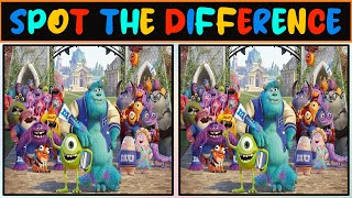 Spot The Difference - Disney Monster Inc edition - Find 5 Differences with 5 Games