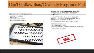 Why Diversity Programs Fail