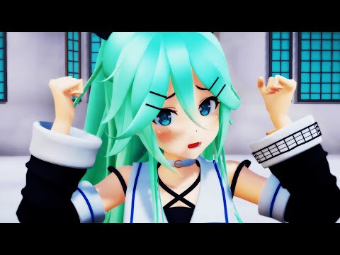 【MMD艦これ】＋♂【山風】