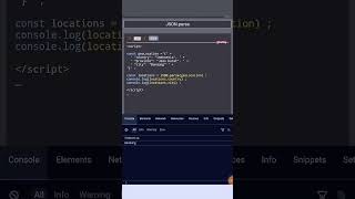 JSON parse
