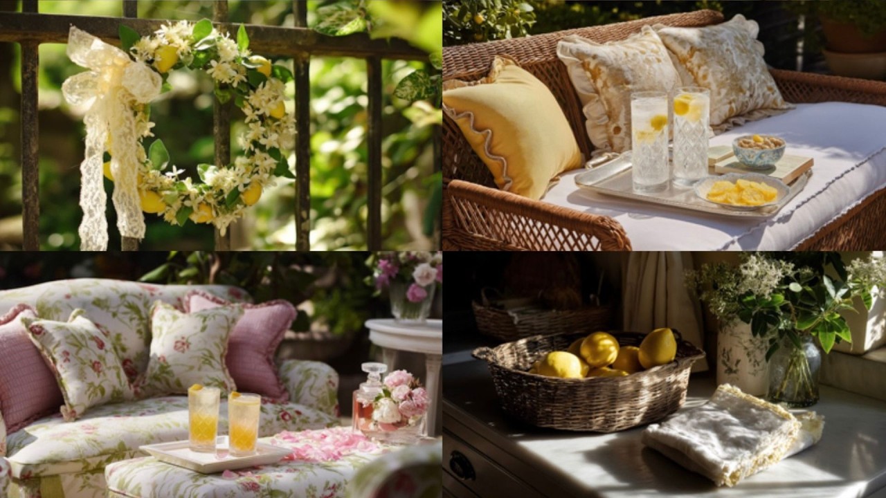 Lemon Garden Still Life | Brand Content Visuals, Media Campaign Ideas & Storytelling Inspiration
