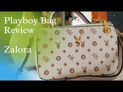 Playboy Bag Review| Zalora - YouTube