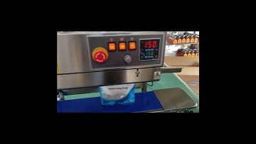 Continuous band sealer vertical full SS body #sealingmachine