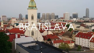 Bratislava, Slovaquia  4K UHD  Virtual Trip