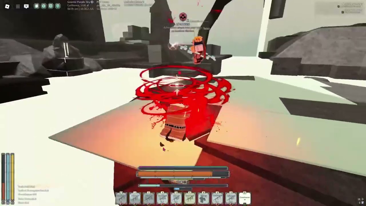 Great forge hammer blood tanky build | Deepwoken |