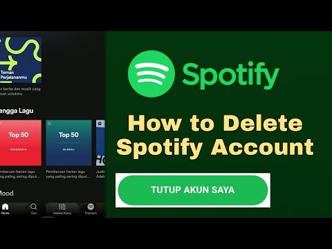 Terbaru 2022!! Cara menghapus akun spotify permanen