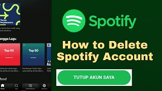 Terbaru 2022!!  Cara menghapus akun spotify permanen
