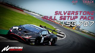 SILVERSTONE | 1.56.707 | + SETUP PACK | LAMBORGHINI GT3 EVO 2 | Assetto Corsa Competizione | 1.9.2