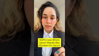 NDPS Case Where Garam Masala Was Mistaken for Heroin #ndpscase #ndpsact #forensicreport #article226