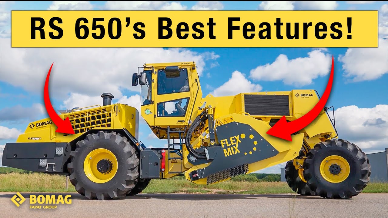 The Best Features of the BOMAG RS 650! - YouTube