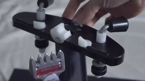 "STRINGWAY ML100" with T92 (single action) Clamps - Drop Weight Stringing Machine Overview