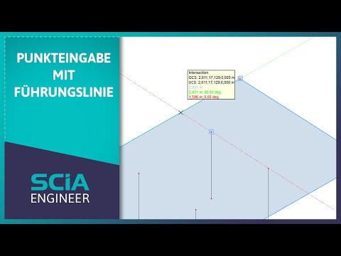 SCIA Engineer Tutorial: Führungslinien