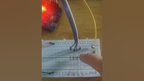 Điều khiển led bằng nút nhấn. Sử dụng arduino uno r3