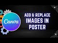 How to Add and Replace Images in Canva Posters