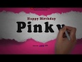 Happy Birthday Pinky | Whatsapp Status Pinky Whatsapp Status Video Download Free