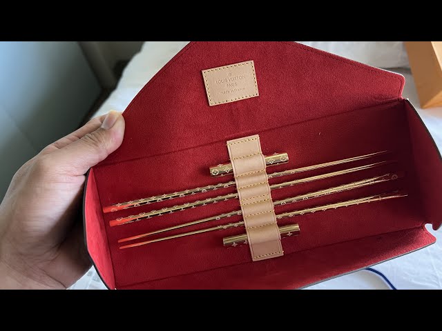 Louis Vuitton chopsticks sets Unboxing 