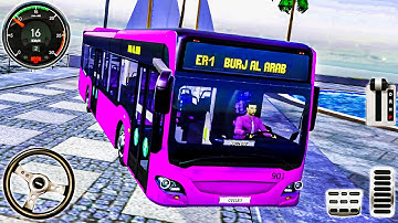 Real City Coach Bus Driving 2025 3D  - Bus Simulator Evo : Android Gameplay #9