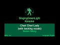 Karaoke  modern talking  cheri cheri lady with backing vocals  singinggreenlight