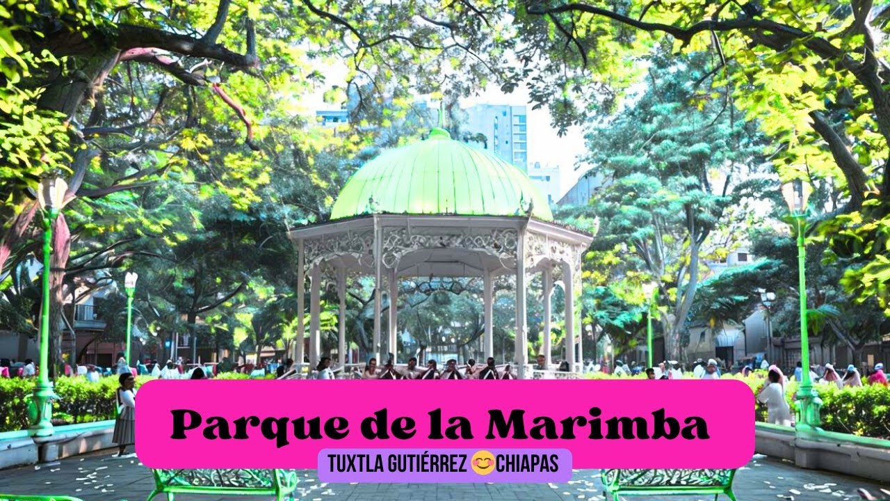 31 ANIVERSARIO DEL PARQUE DE LA MARIMBA TUXTLA GUTIÉRREZ CHIAPAS MEXICO
