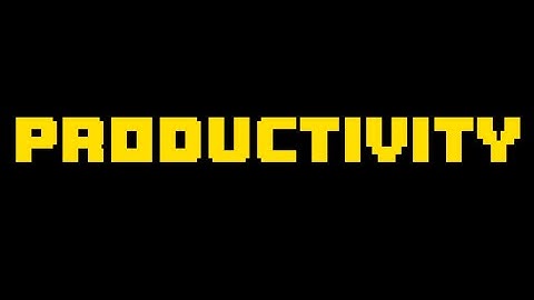 UNLEASH YOUR PRODUCTIVITY: The Ultimate Guide to Mastery! 👾