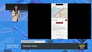 Trucker Tools Text to Track Demo at FW FOSC 2023