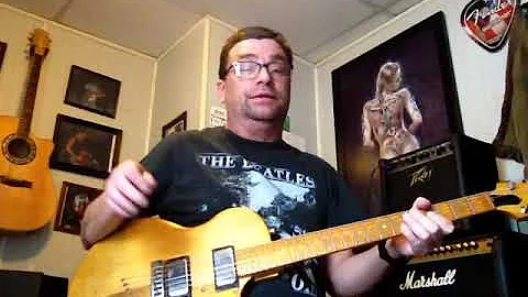 Talking about my 1975 Gibson L6S w/ a short improv