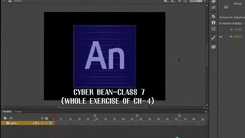 ANIMATE CC ( WHOLE EXERCISE OF CHAPTER-4) CLASS-7