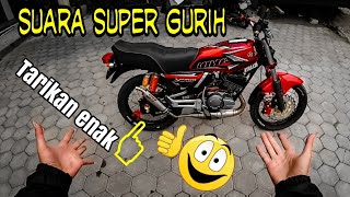 review rx king knalpot suara ninja super gurih nyoi👍👍