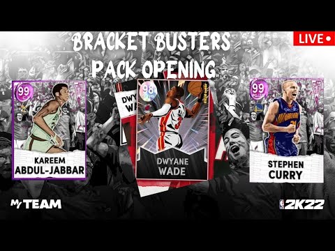 NBA 2K22 MYTEAM BRACKET BUSTERS PACK OPENING DARK MATTER KAREEM