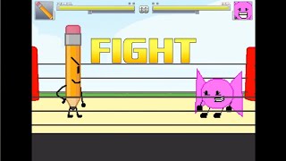 Pencil Vs. Bow Bfdi X Inanimate Insanity 2026 M.u.g.e.n Tournament R1B4