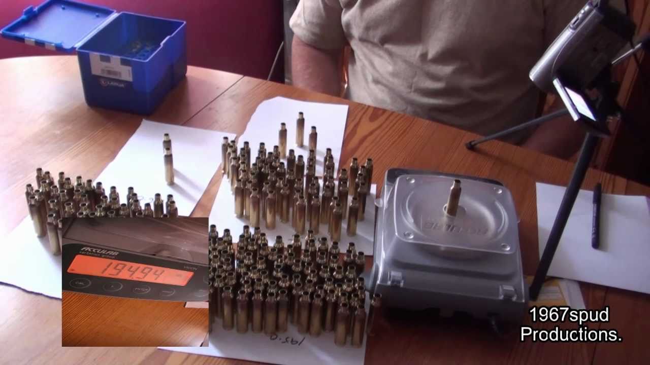 F class rifles project 284 shehane part 5 advanced case sorting