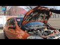 Газовый амортизатор капота Chevrolet Aveo T250 / Установка газового упора капота Шевроле Авео Т250