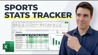 Create A Sports Stats Tracker In Excel [Made Easy]